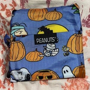 BAGGU X Peanuts Halloween Themed Standard Reusable Tote Bag NEW NWT